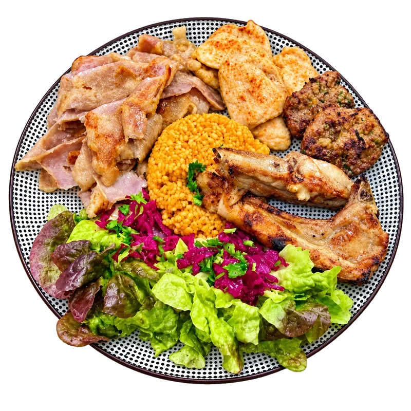 Assiette grillade mixte