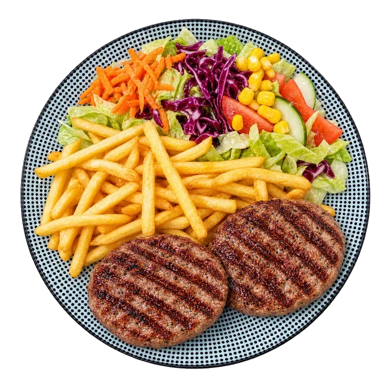 Assiette steak maison