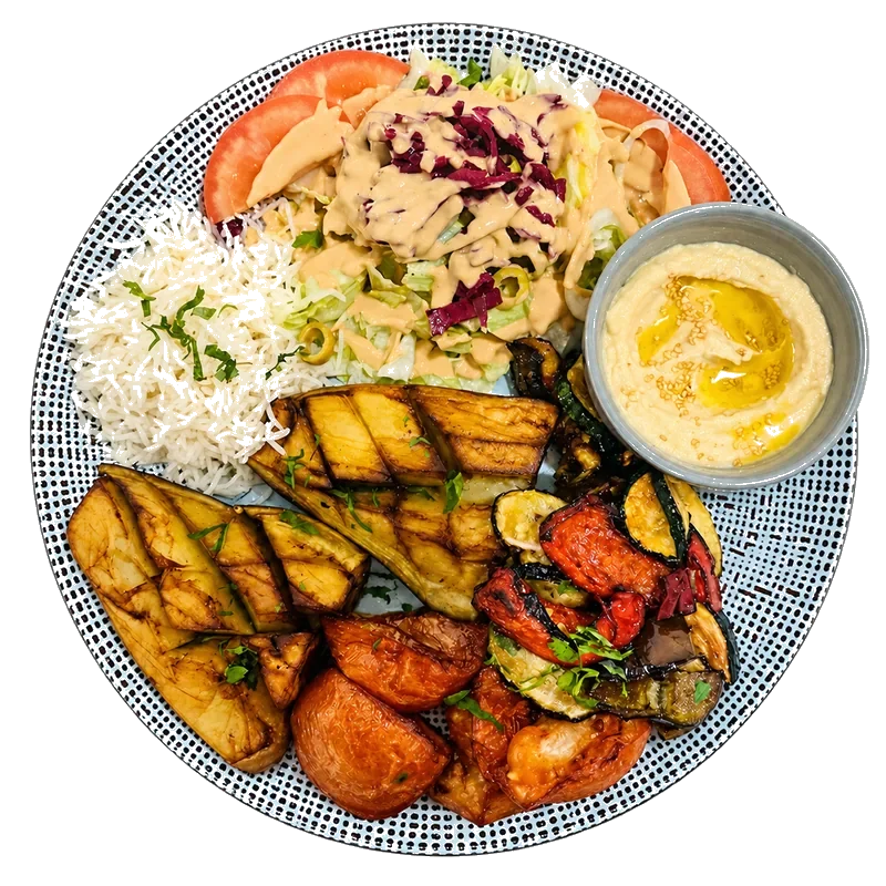 Assiette végétarienne
